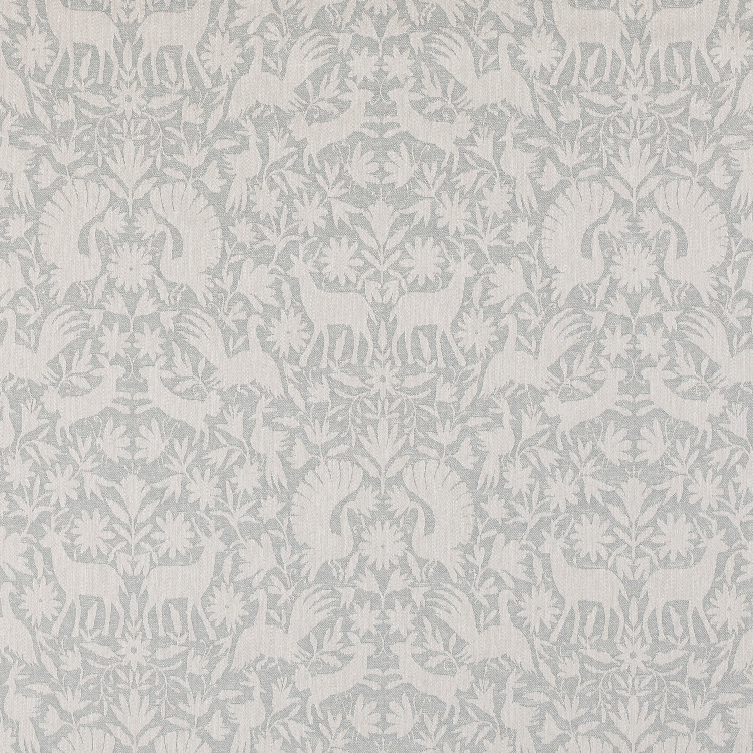 Scandi Wildlife Fabric Seafoam
