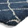 Scandi Berber G257 Rug Navy Cream