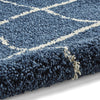 Scandi Berber G257 Rug Navy Cream