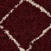 Scandi Berber G257 Rug Red Cream