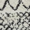 Scandi Berber G272 Rug White Black
