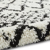 Scandi Berber G272 Rug White Black