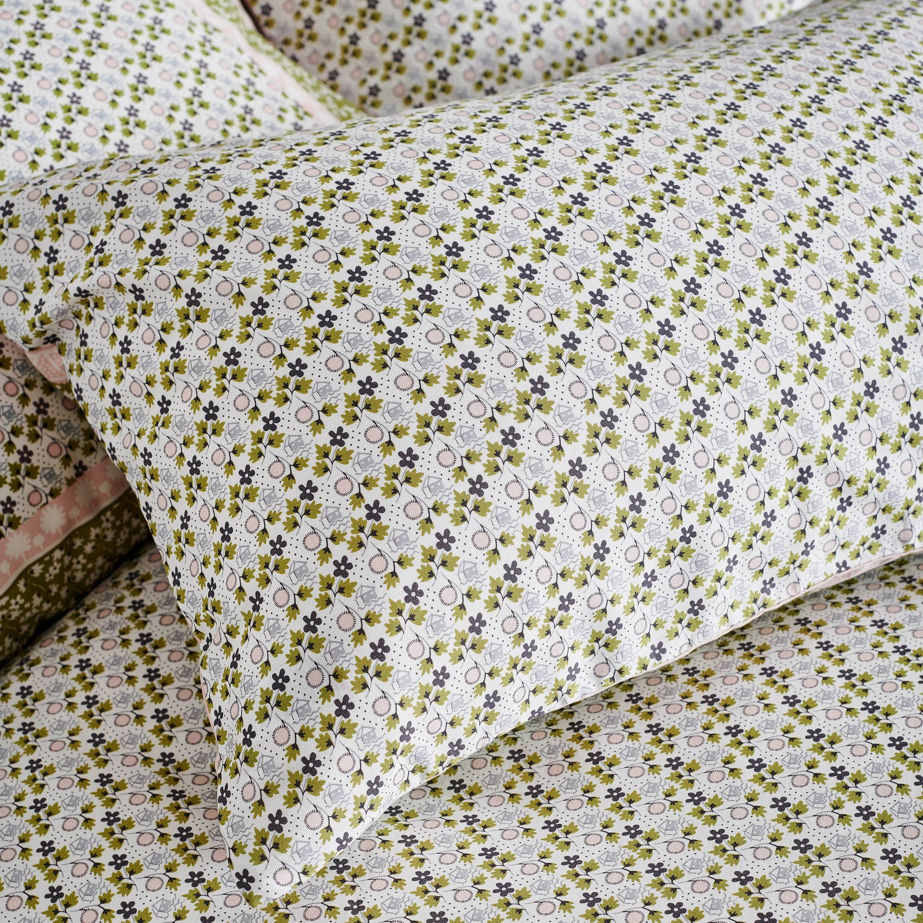 Cath Kidston Scarf Duvet Cover Bedding Set Pistachio