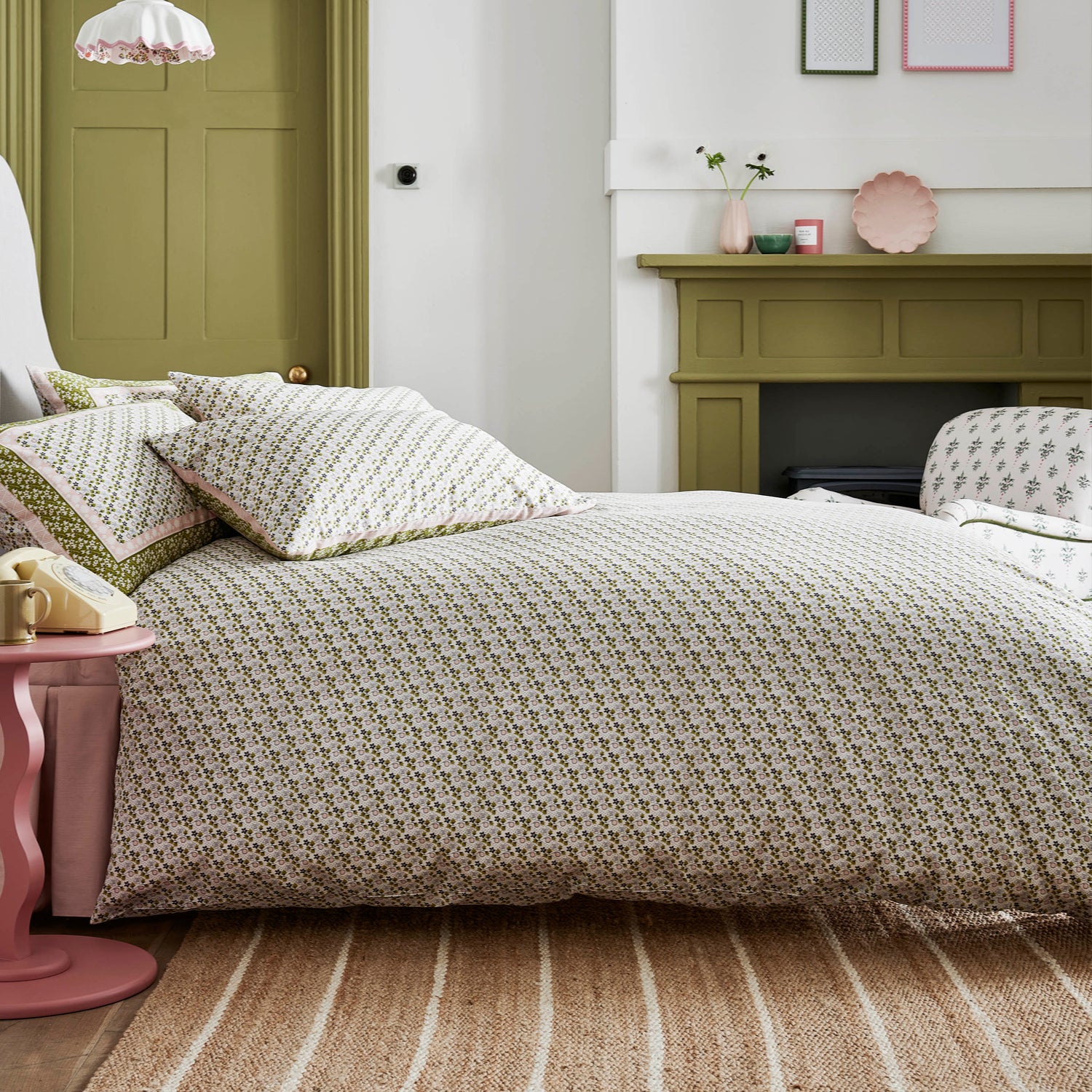 Cath Kidston Scarf Duvet Cover Bedding Set Pistachio