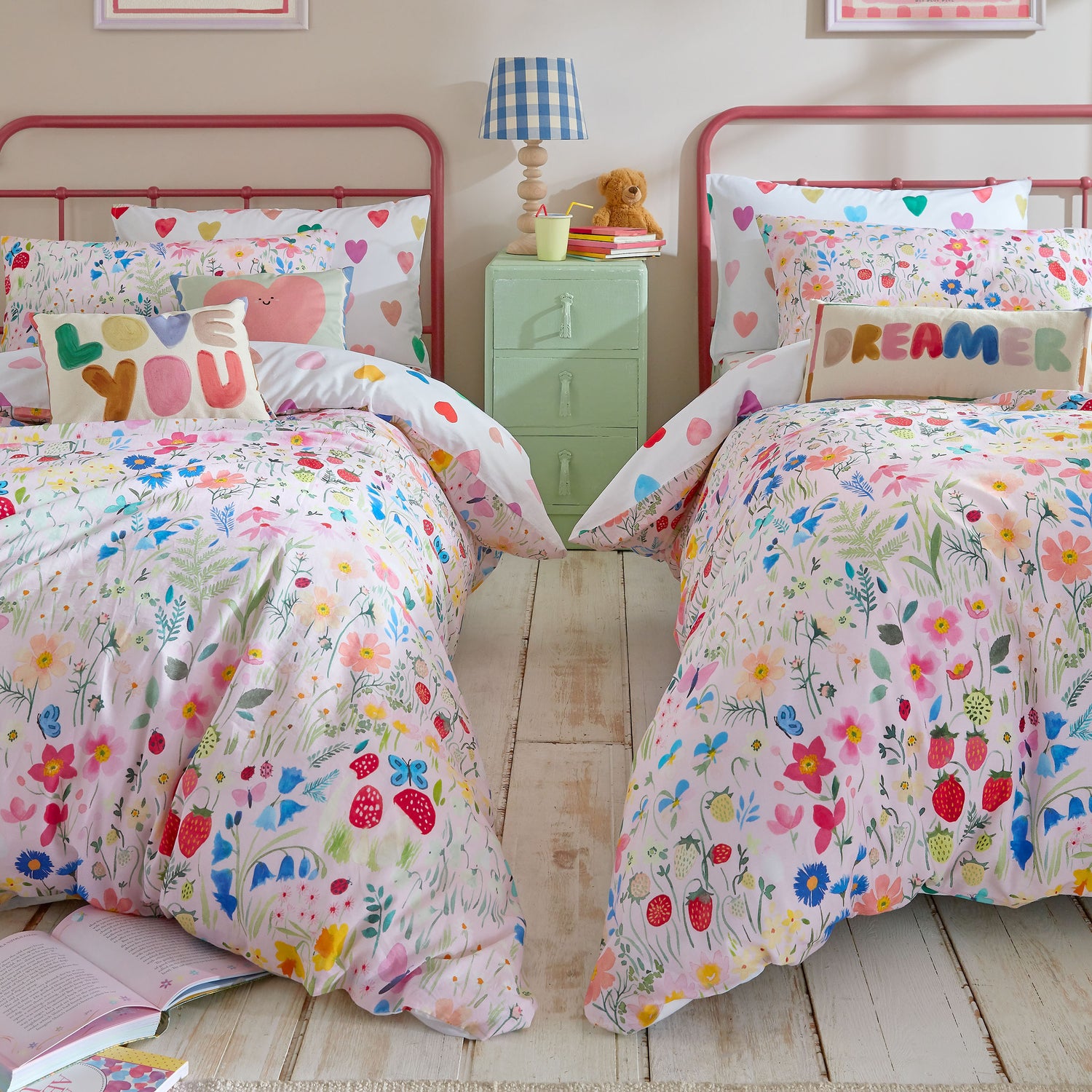 Bluebellgray Secret Garden Duvet Cover Bedding Set Multi