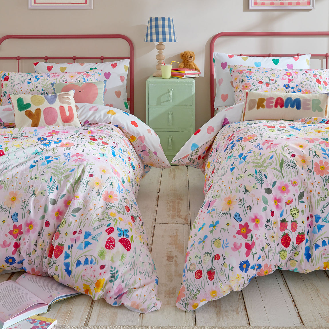 Bluebellgray Secret Garden Duvet Cover Bedding Set Multi