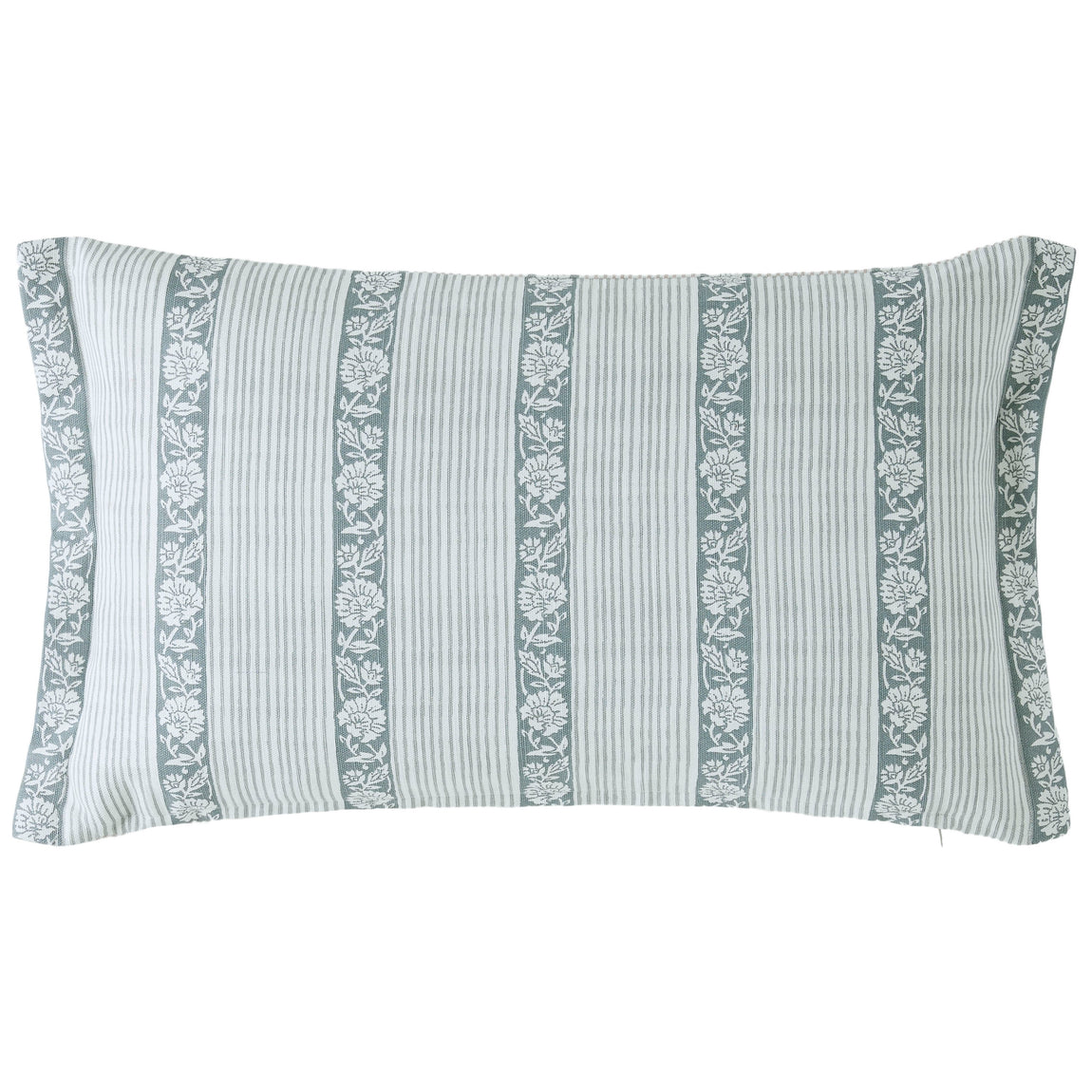 Laura Ashley Semington 30cm x 50cm Filled Boudoir Chambray Blue
