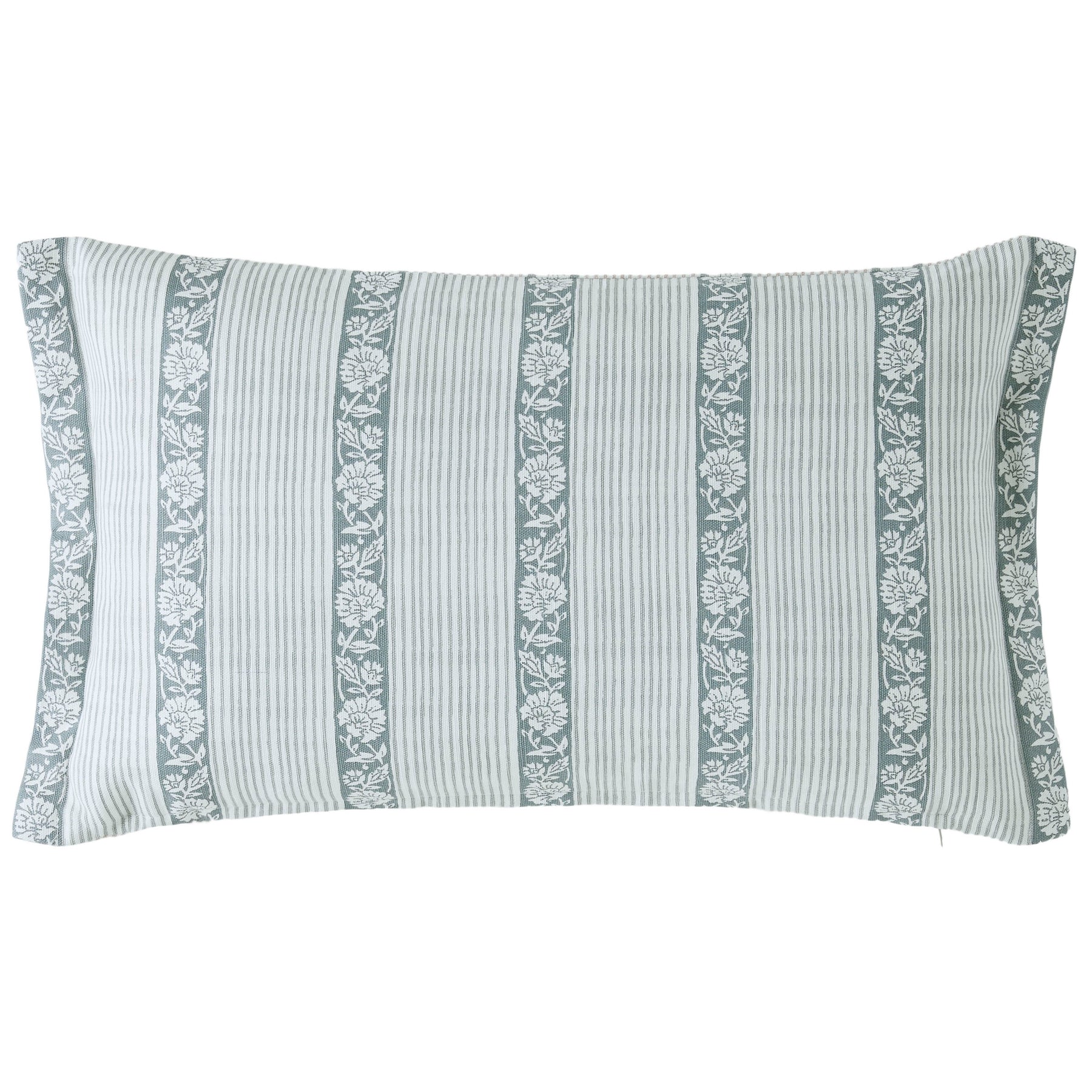 Laura Ashley Semington 30cm x 50cm Filled Boudoir Chambray Blue
