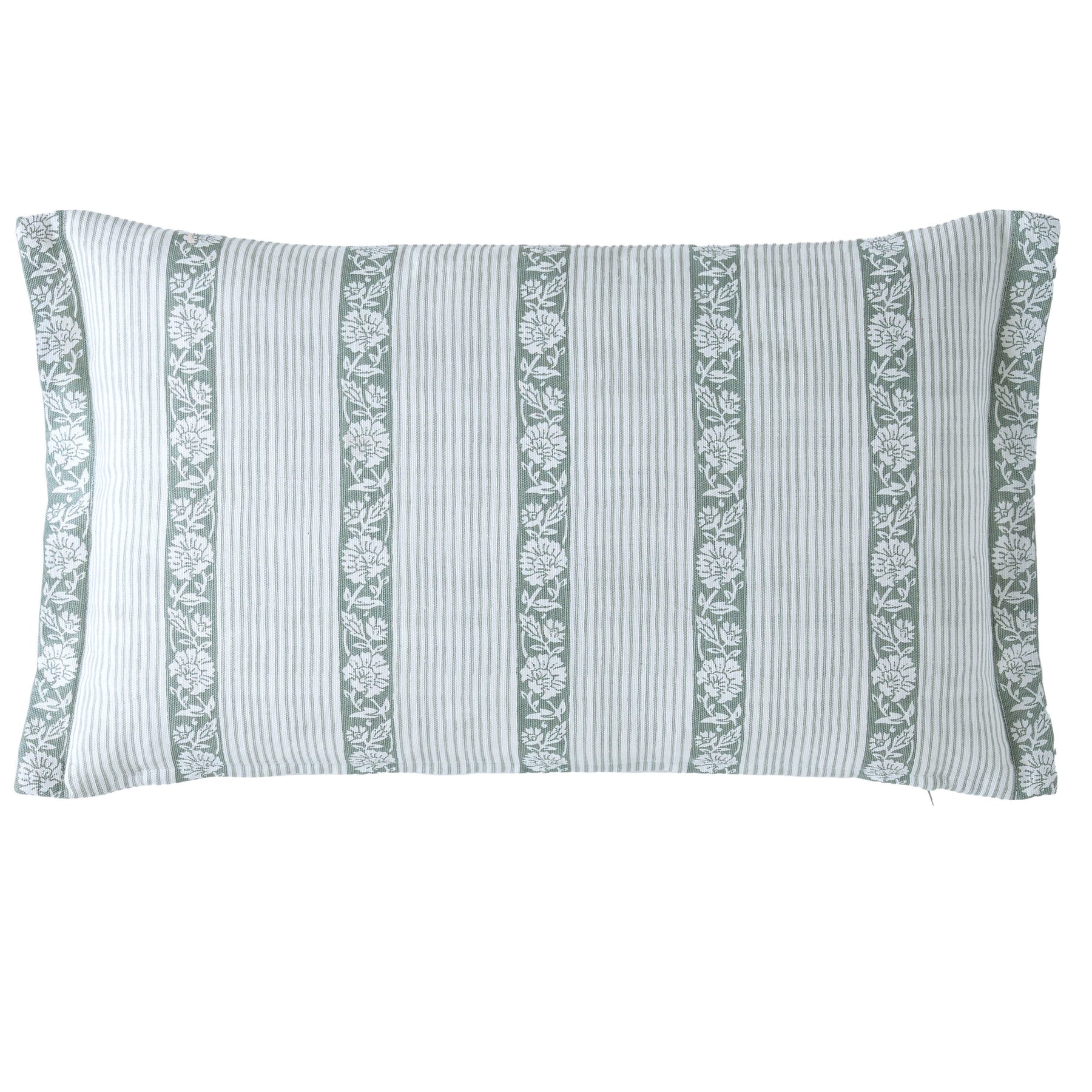 Laura Ashley Semington 30cm x 50cm Filled Boudoir Sage Green
