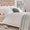 Laura Ashley Shalford Duvet Cover Bedding Set Cream