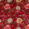 Shangri La Fabric Rosso
