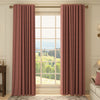 HOUSE Llewelyn-Bowen Oak Leaf Made To Measure Curtains Paprika