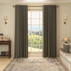 HOUSE Llewelyn-Bowen Oak Leaf Made To Measure Curtains Charcoal