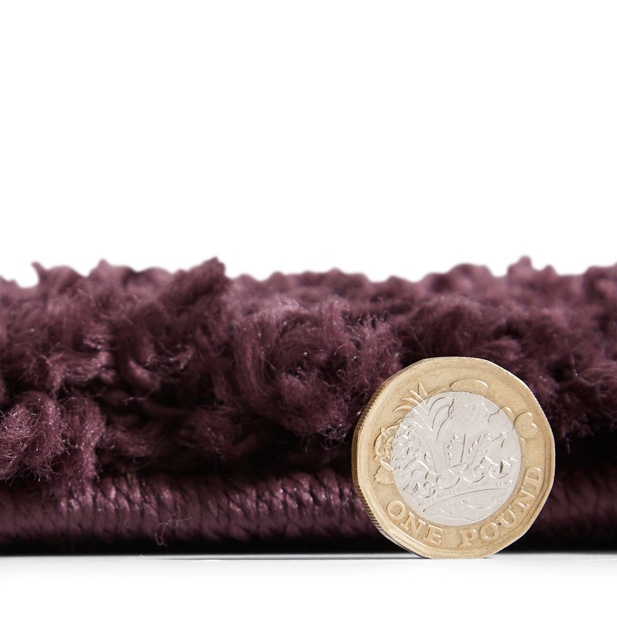 Sierra 9000 Shaggy Rug Purple