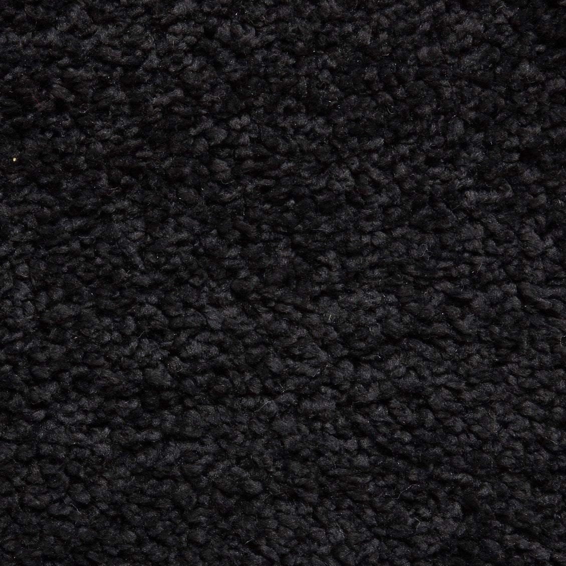 Sierra 9000 Plain Shaggy Rug Black