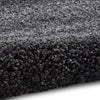 Sierra 9000 Plain Shaggy Rug Dark Grey