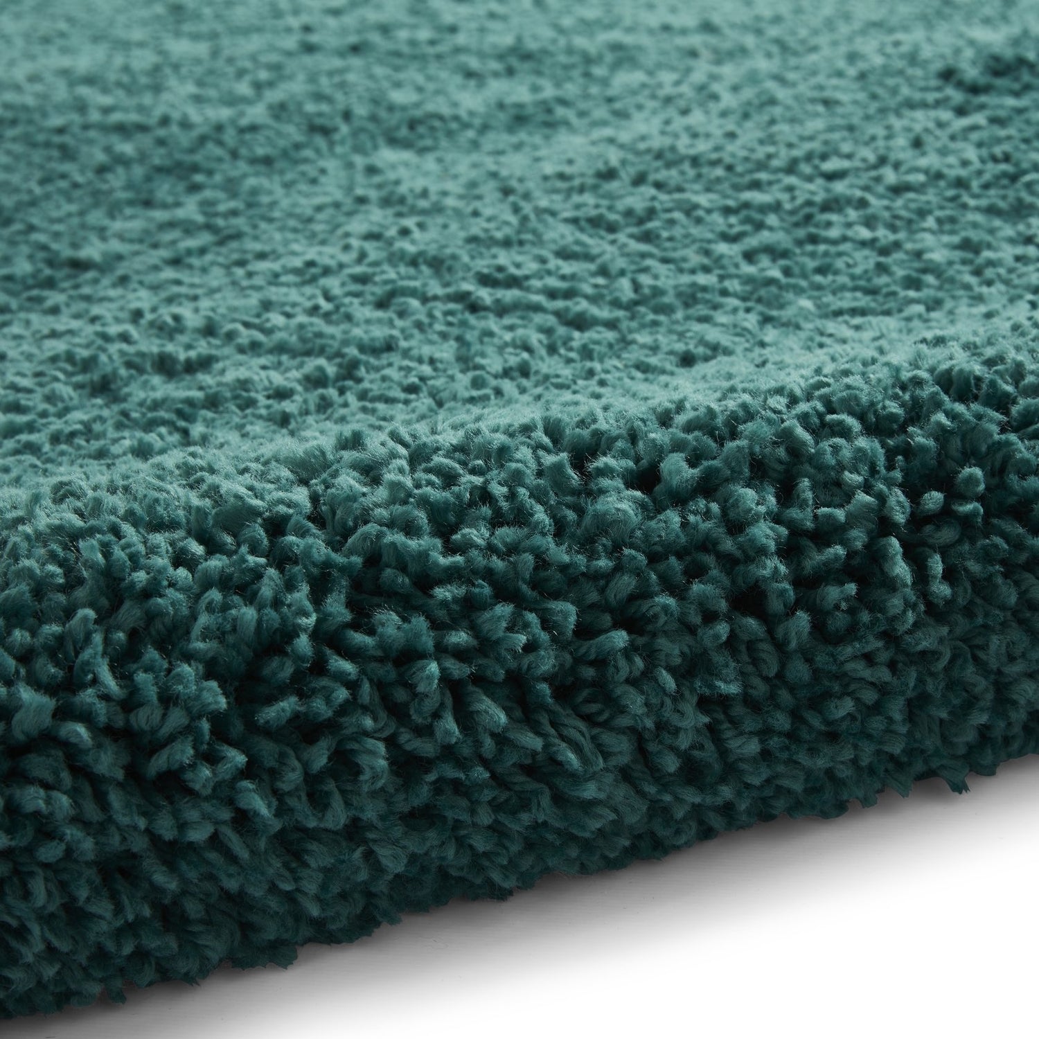 Sierra 9000 Plain Shaggy Rug Jewel Green