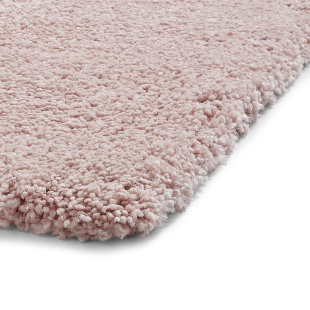 Sierra 9000 Plain Shaggy Rug Pink