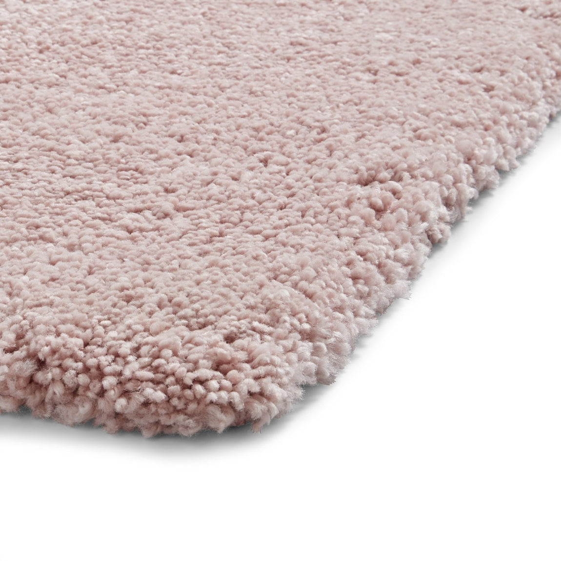 Sierra 9000 Plain Shaggy Rug Pink