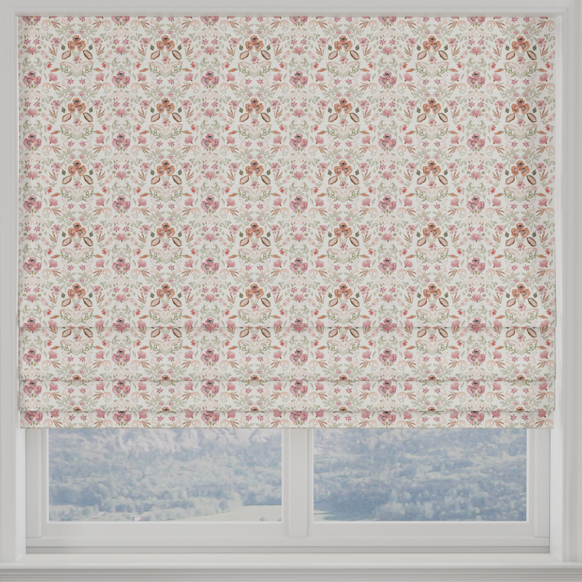 ANTE DECOR Skoll Made to Measure Roman Blind Blush