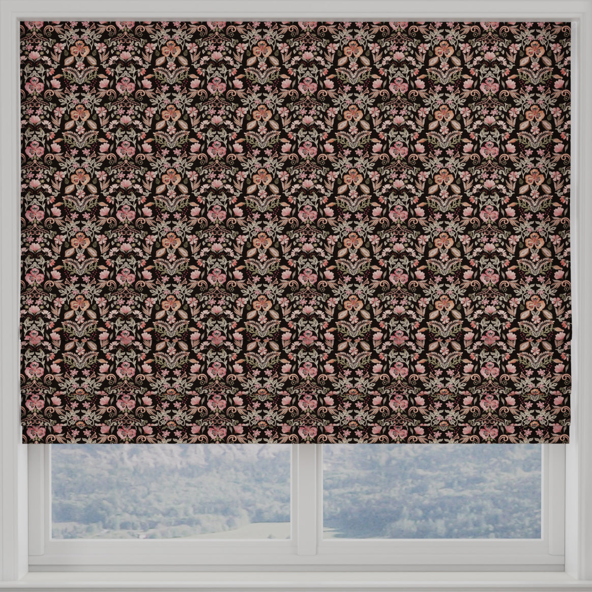 ANTE DECOR Skoll Fabric Black