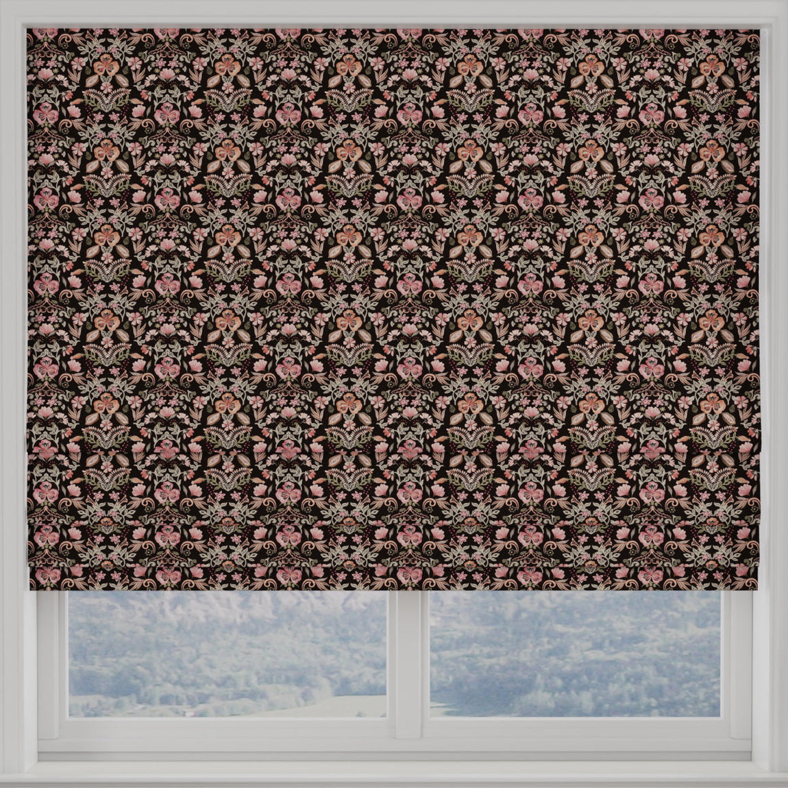 ANTE DECOR Skoll Fabric Black
