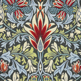William Morris Snakeshead Tapestry Fabric Grey