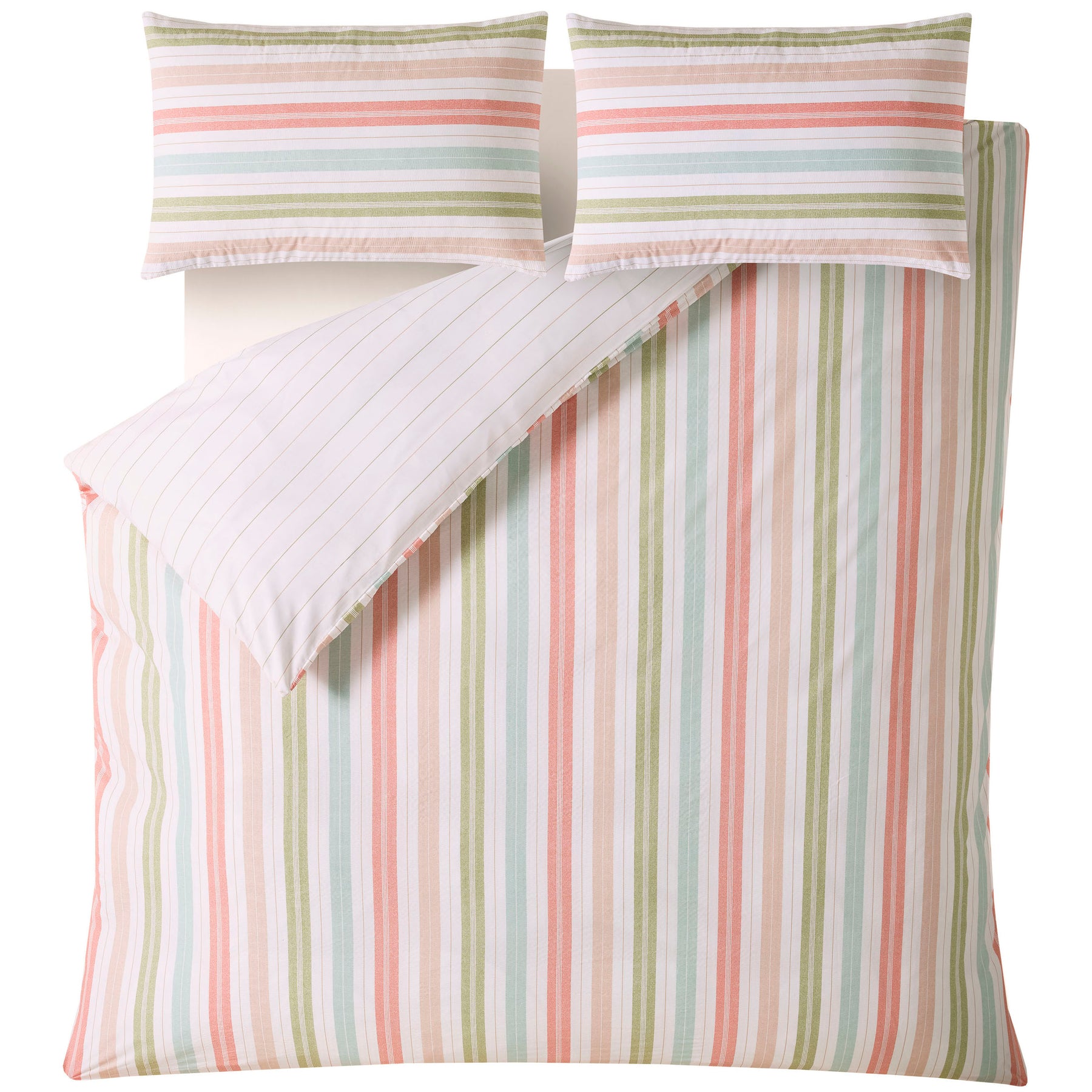Laura Ashley Sophie Stripe Duvet Cover Bedding Set Multi