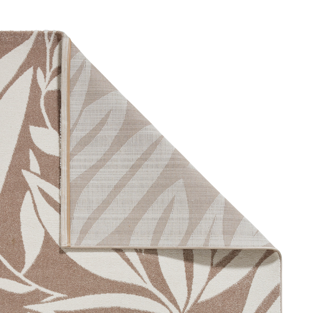 Catherine Lansfield Sorral Leaves Botanical Rug Natural