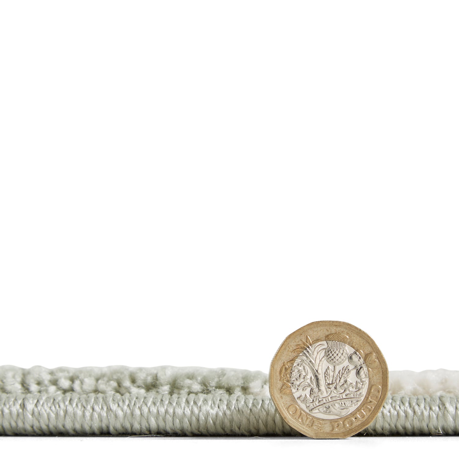 Catherine Lansfield Sorral Leaves Botanical Rug Sage Green