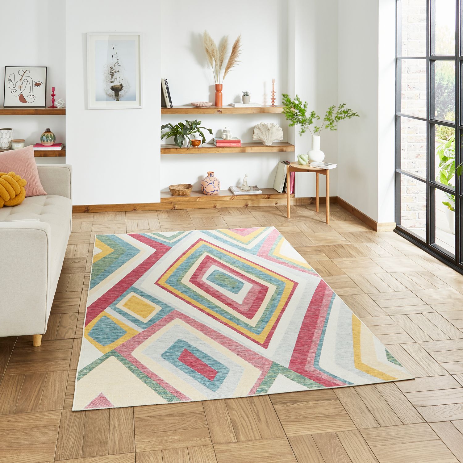 Spectrum E9335 Outdoor Rug Multi | Terrys