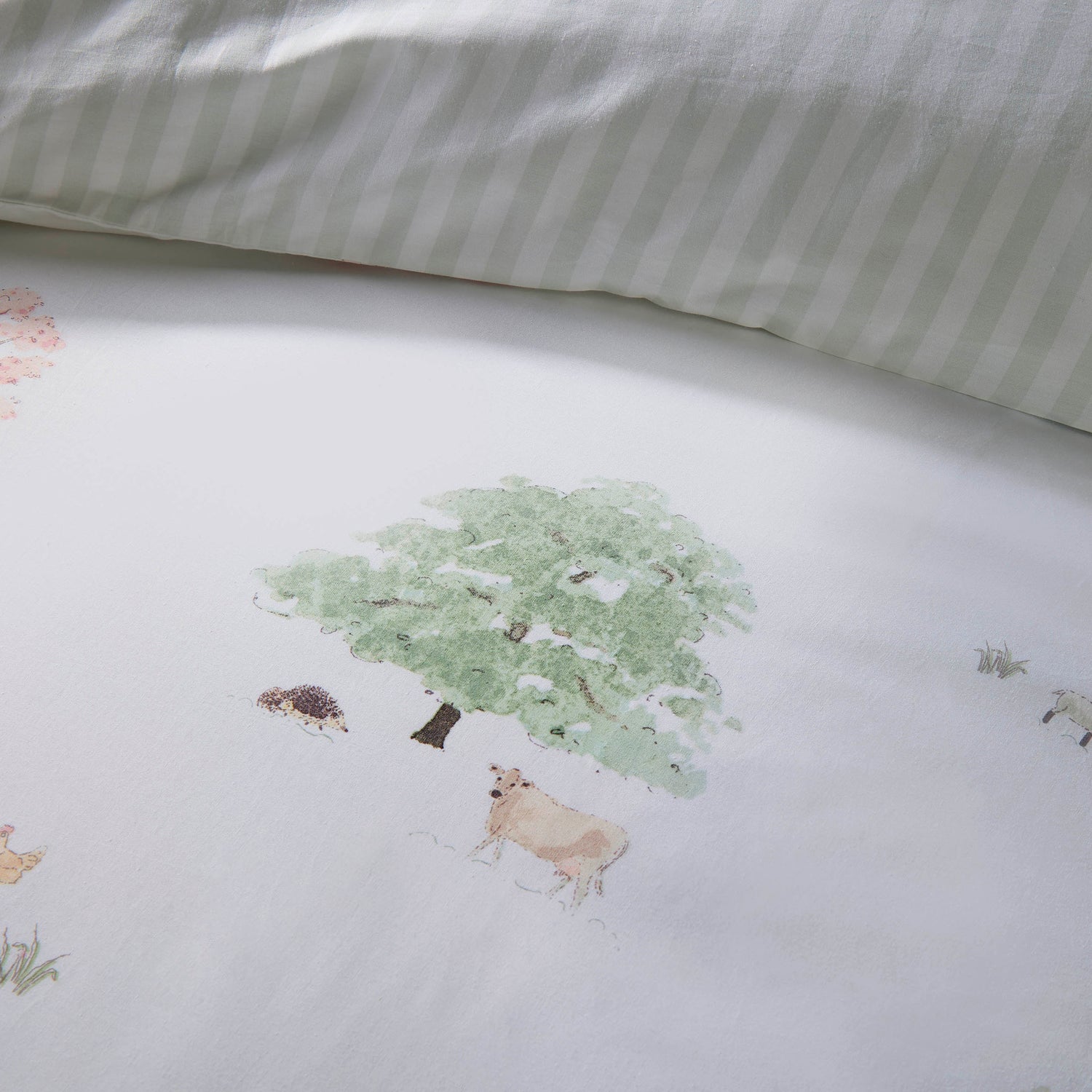 Sophie Allport Spring Cottage Duvet Cover Bedding Set Green