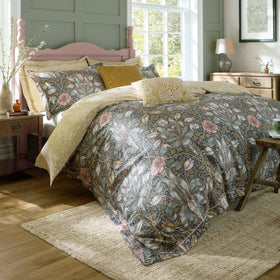William Morris At Home Spring Thicket Duvet Cover Bedding Set Mineral