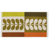 Orla Kiely Stem Check Towel Hazel Ochre