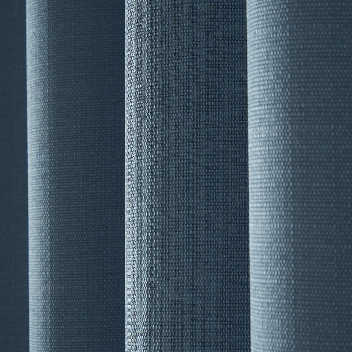 Laura Ashley Stephanie Ready Made Eyelet Blackout Curtains Dark Seaspray