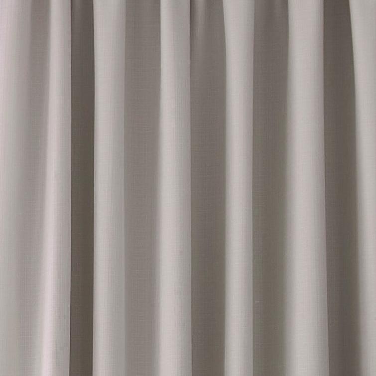 Laura Ashley Stephanie Ready Made Thermal Blackout Curtains Dove Grey