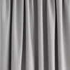 Laura Ashley Stephanie Blackout Ready Made Pencil Pleat Curtains Steel