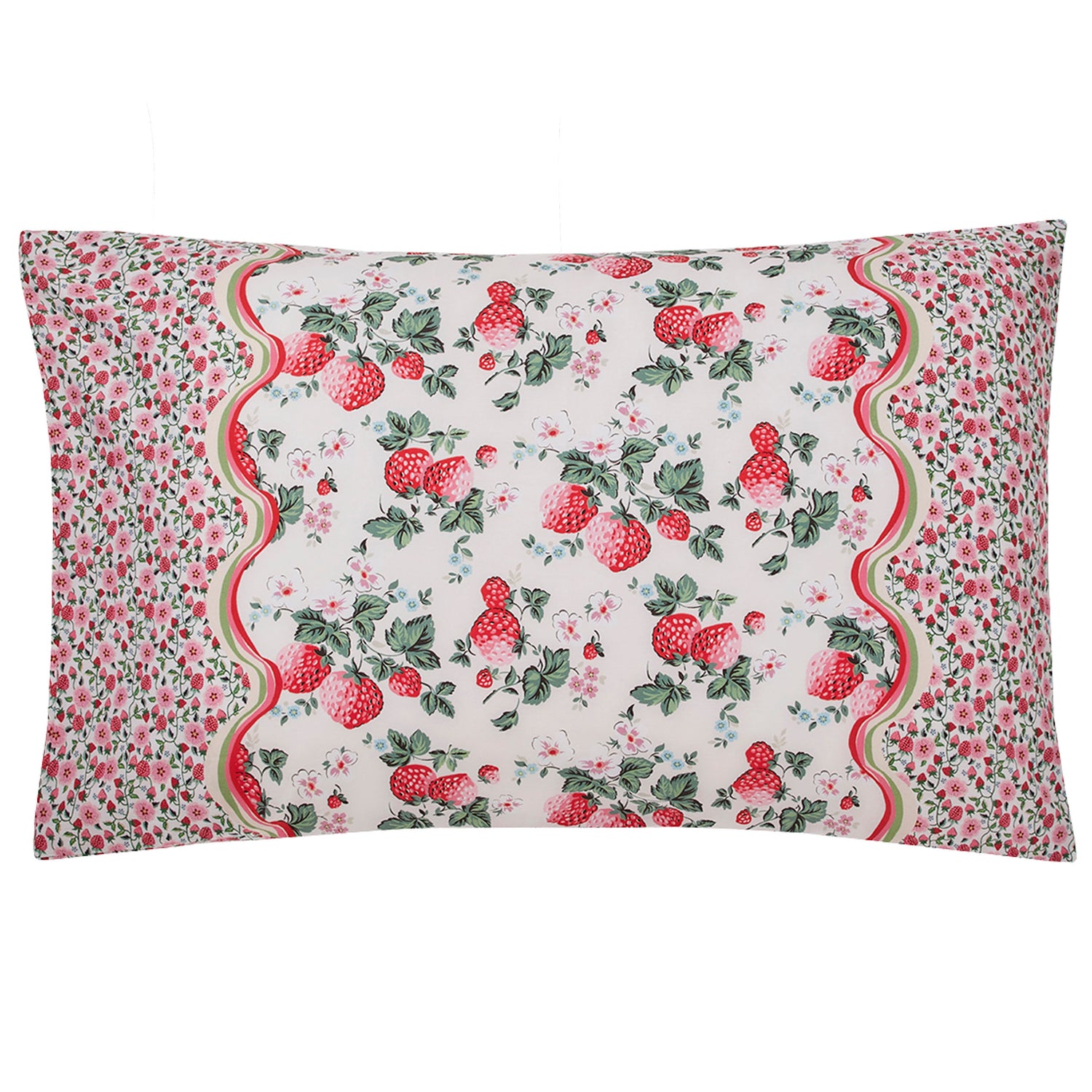 Cath Kidston Strawberry Duvet Cover Bedding Set Rose Pink