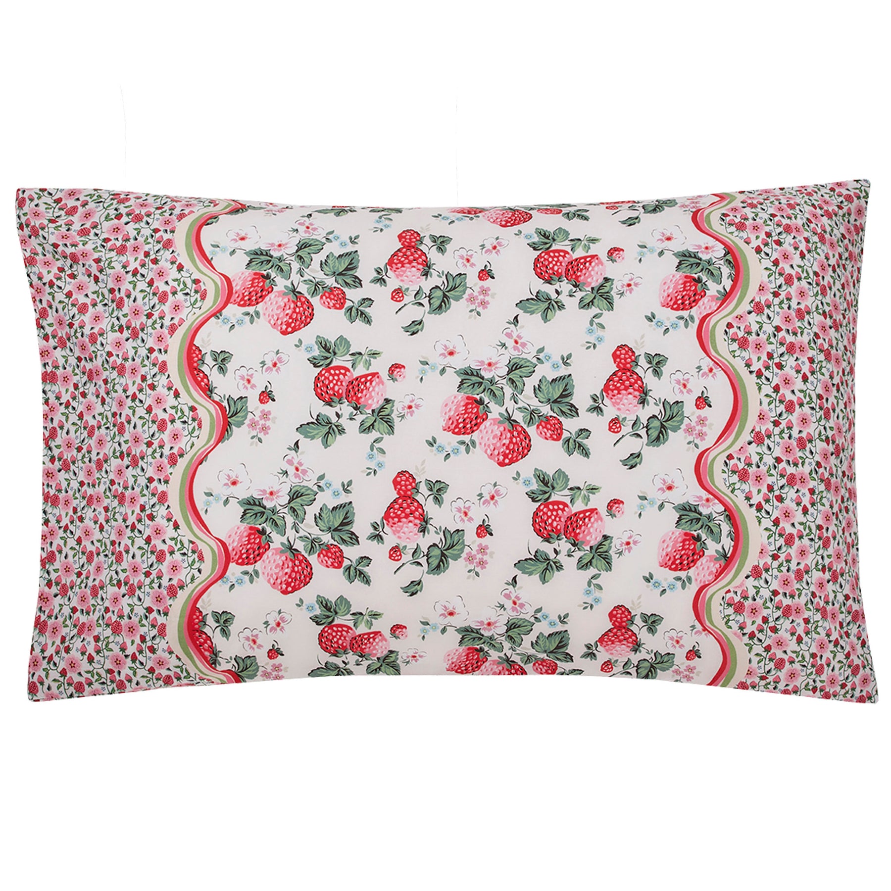Cath Kidston Strawberry Duvet Cover Bedding Set Rose Pink