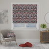 William Morris Strawberry Thief Made to Measure Roman Blind Blue