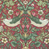 William Morris Strawberry Thief Outdoor Fabric Crimson