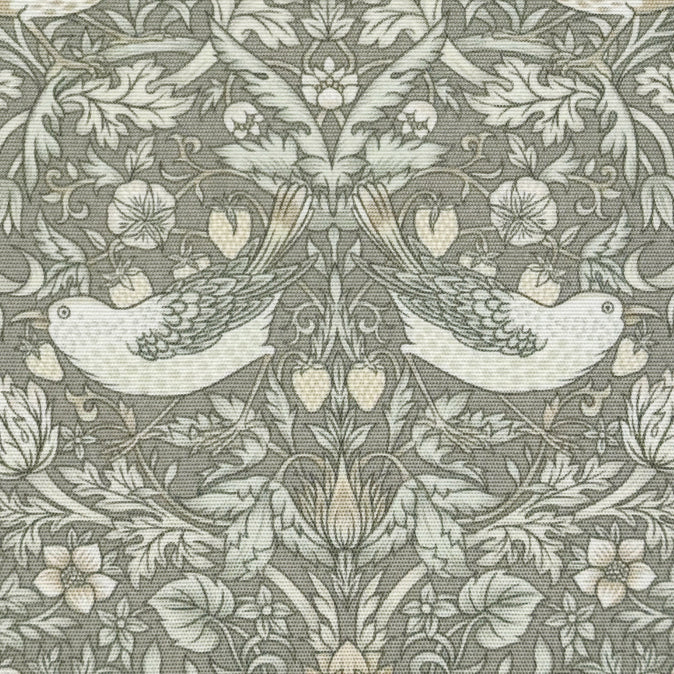William Morris Strawberry Thief Outdoor Fabric Natural