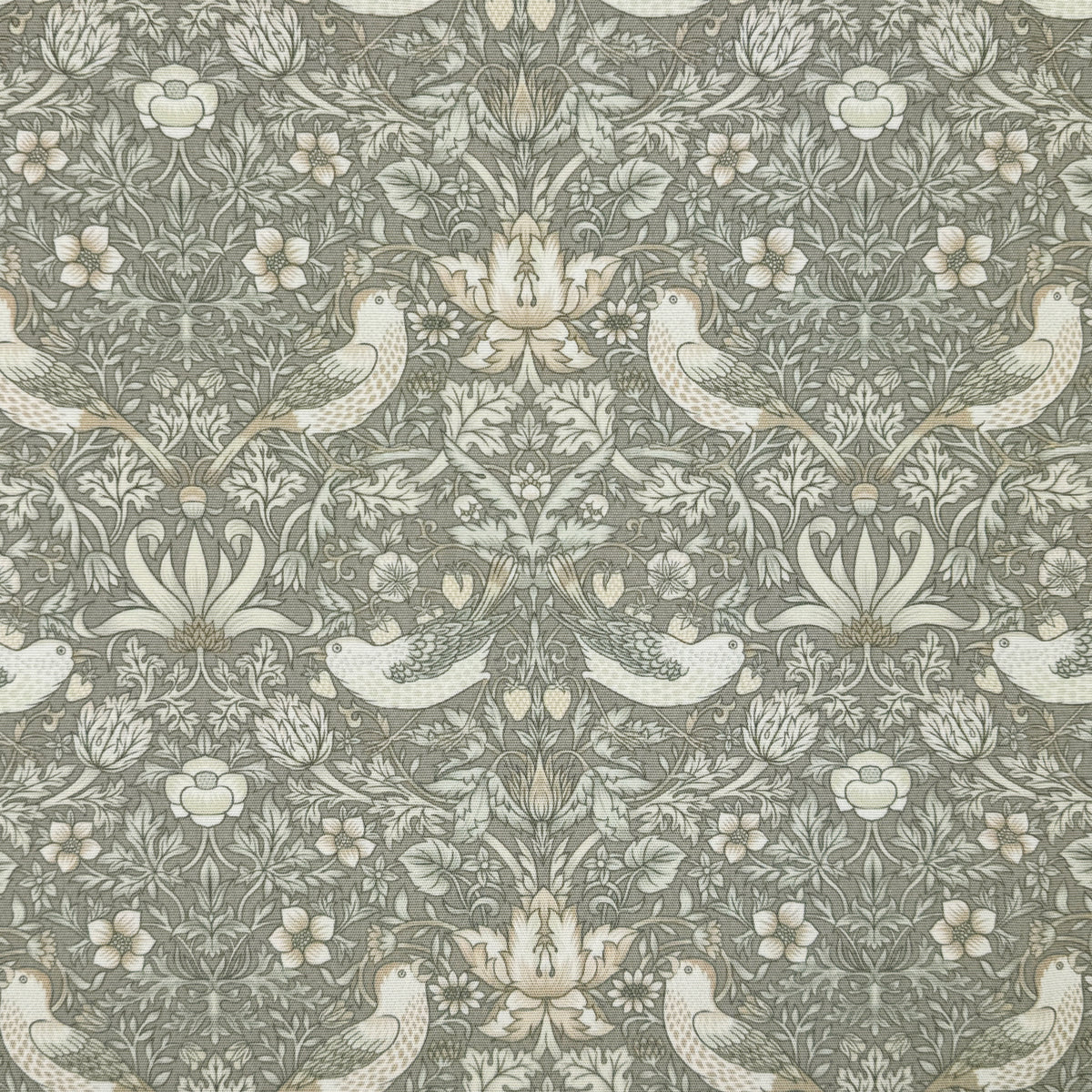 William Morris Strawberry Thief Outdoor Fabric Natural