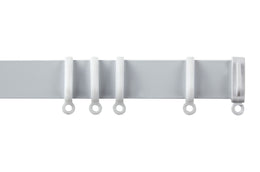Streamline Aluminium Track Curtain Track White