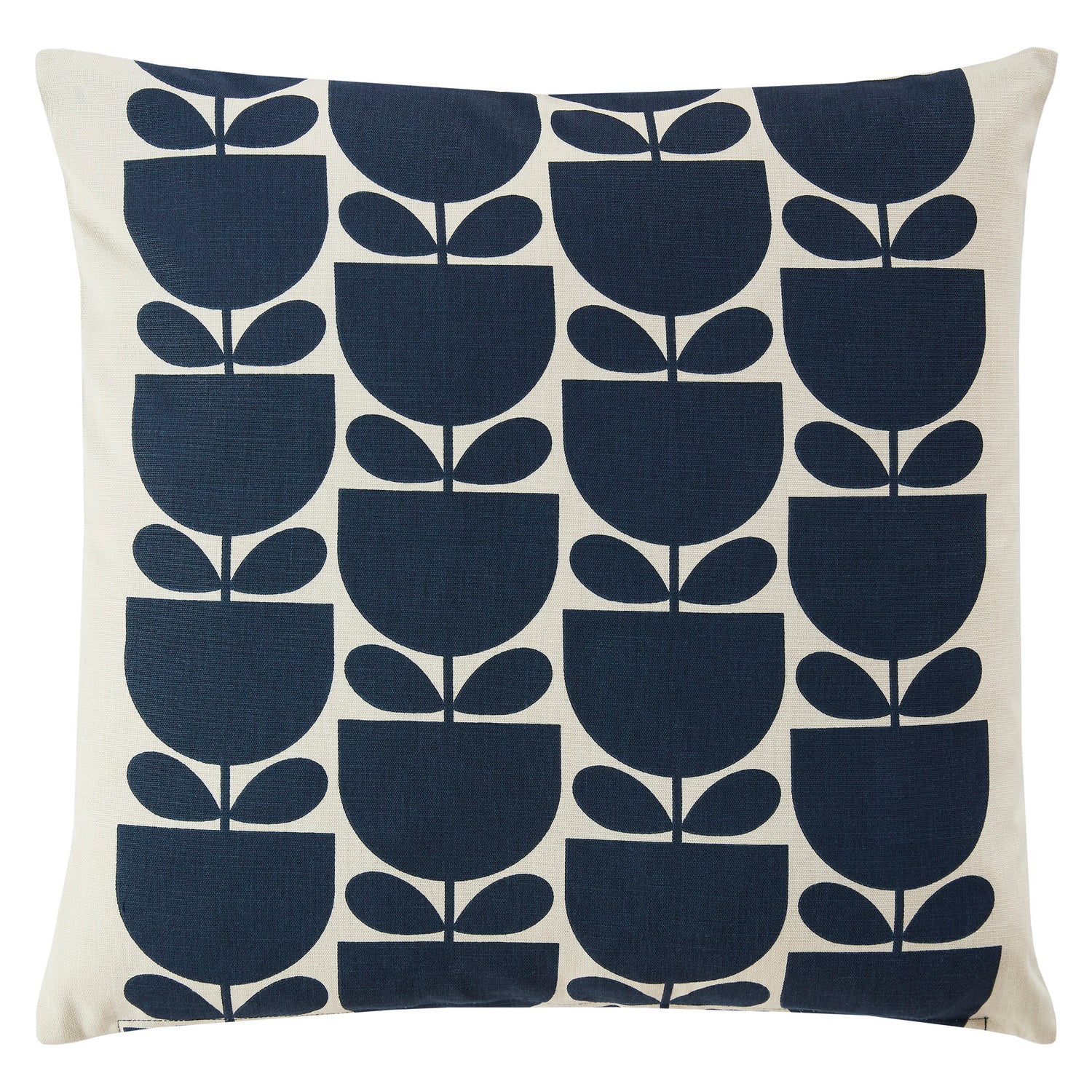 Orla Kiely Striped Tulip 45cm x 45cm Filled Cushion Indigo