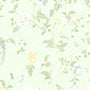 Laura Ashley Summer Palace Made to Measure Blackout Roller Blind Eau De Nil Sample Image
