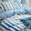 Bluebellgray Sunday Stripe Duvet Cover Bedding Set Blue