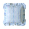 Bluebellgray Sunday Stripe 45cm x 45cm Filled Cushion Blue