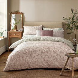 William Morris At Home Sunflower Duvet Cover Bedding Set Clay