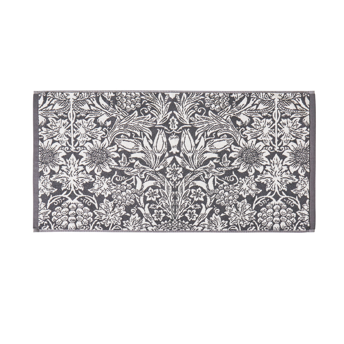 William Morris At Home Sunflower Bath Mat 50cm x 90cm Iron